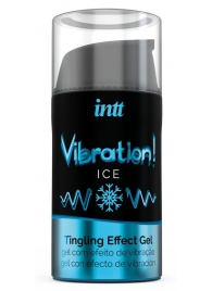 Жидкий интимный гель с эффектом вибрации Vibration! Ice - 15 мл. - INTT - купить с доставкой в Омске