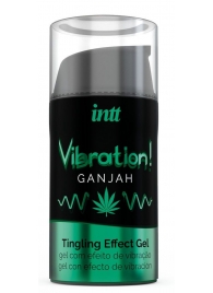 Жидкий интимный гель с эффектом вибрации Vibration! Ganjah - 15 мл. - INTT - купить с доставкой в Омске