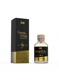Массажный гель с согревающим эффектом Energy Drink - 30 мл. - INTT - купить с доставкой в Омске