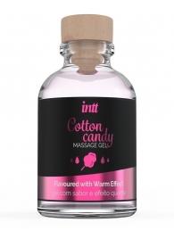 Массажный гель с согревающим эффектом Cotton Candy - 30 мл. - INTT - купить с доставкой в Омске