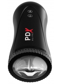 Черный автоматический мастурбатор-ротик Moto Stroker - Pipedream - в Омске купить с доставкой