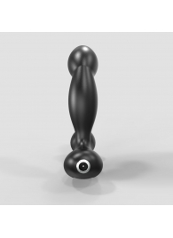 Черный вибромассажер простаты и промежности Prostate Pro с пультом ДУ - Bathmate - в Омске купить с доставкой