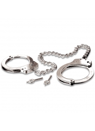 Металлические наручники Metal Leg Cuffs - Pipedream - купить с доставкой в Омске