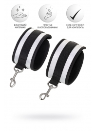 Серебристо-черные оковы Anonymo - ToyFa - купить с доставкой в Омске