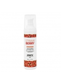 Разогревающее массажное масло  с ароматом клубники Gourmet Strawberry - 50 мл. - Exsens - купить с доставкой в Омске