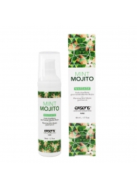 Разогревающее массажное масло с ароматом мохито Gourmet Mint Mojito - 50 мл. - Exsens - купить с доставкой в Омске