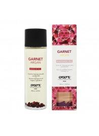 Органическое массажное масло GARNET ARGAN - 100 мл. - Exsens - купить с доставкой в Омске