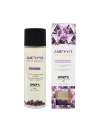 Органическое массажное масло AMETHYST SWEET ALMOND - 100 мл. - Exsens - купить с доставкой в Омске