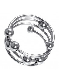 Большое металлическое кольцо под головку пениса - ToyFa - купить с доставкой в Омске