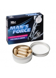 Пищевой концентрат для мужчин MANS FORCE  - 12 капсул - Sitabella - купить с доставкой в Омске