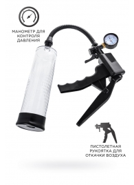 Прозрачная механическая помпа для пениса Viggo - Sexus - в Омске купить с доставкой