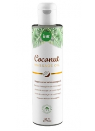 Массажное масло Vegan Coconut - 150 мл. - INTT - купить с доставкой в Омске