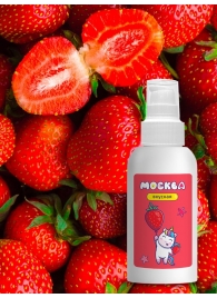 Универсальная смазка с ароматом клубники  Москва Вкусная  - 100 мл. - Москва - купить с доставкой в Омске