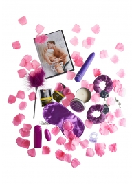 Эротический набор FANTASTIC PURPLE SEX TOY KIT - Toy Joy - купить с доставкой в Омске