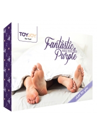 Эротический набор FANTASTIC PURPLE SEX TOY KIT - Toy Joy - купить с доставкой в Омске