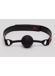 Кляп-шар на двусторонних ремешках Reversible Silicone Ball Gag - Fifty Shades of Grey - купить с доставкой в Омске