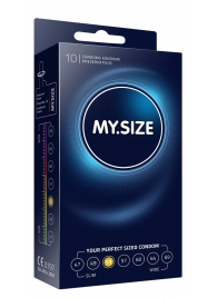 Презервативы MY.SIZE размер 53 - 10 шт. - My.Size - купить с доставкой в Омске