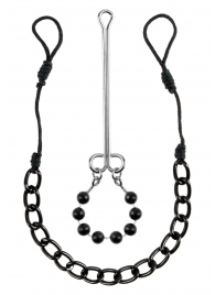 Интимные украшения с бусинами NIPPLE   CLIT JEWELRY - Pipedream - купить с доставкой в Омске