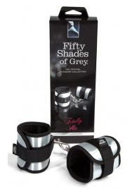 Серо-черные наручники Totally His - Fifty Shades of Grey - купить с доставкой в Омске
