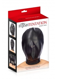 Маска-шлем на голову с отверстиями для дыхания - Fetish Tentation - купить с доставкой в Омске