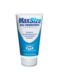 Мужской крем для усиления эрекции MAXSize Cream - 148 мл. - Swiss navy - купить с доставкой в Омске