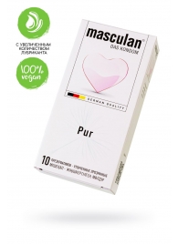 Супертонкие презервативы Masculan Pur - 10 шт. - Masculan - купить с доставкой в Омске
