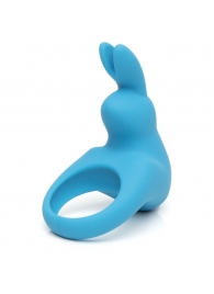 Голубое эрекционное виброкольцо Happy Rabbit Rechargeable Rabbit Cock Ring - Happy Rabbit - в Омске купить с доставкой