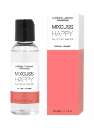 Смазка на силиконовой основе Mixgliss Happy - 50 мл. - Mixgliss - купить с доставкой в Омске