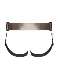 Бронзовый пояс для насадок Curious Harness - Strap-on-me - купить с доставкой в Омске