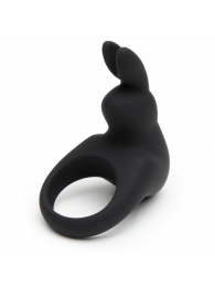 Черное эрекционное виброкольцо Happy Rabbit Rechargeable Rabbit Cock Ring - Happy Rabbit - в Омске купить с доставкой