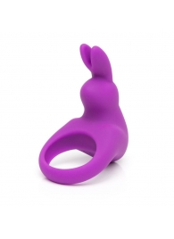 Фиолетовое эрекционное виброкольцо Happy Rabbit Rechargeable Rabbit Cock Ring - Happy Rabbit - в Омске купить с доставкой