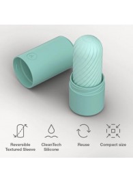 Мятный двусторонний мастурбатор Arcwave Ghost Pocket Stroker - Arcwave - в Омске купить с доставкой