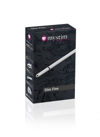 Зонд для электростимуляции уретры Slim Finn - 15 см. - MyStim - купить с доставкой в Омске