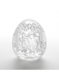 Мастурбатор-яйцо Keith Haring EGG DANCE - Tenga - в Омске купить с доставкой