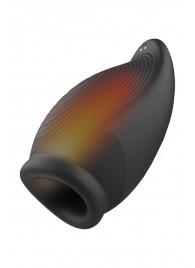 Мастурбатор с вибрацией и функцией нагрева Squeezable Stroker - Dream Toys - в Омске купить с доставкой