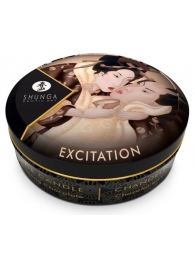 Массажная свеча Intoxicatin Chocolate с ароматом шоколада - 30 мл. - Shunga - купить с доставкой в Омске