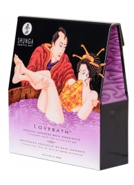 Соль для ванны Lovebath Sensual lotus, превращающая воду в гель - 650 гр. - Shunga - купить с доставкой в Омске
