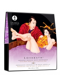 Соль для ванны Lovebath Sensual lotus, превращающая воду в гель - 650 гр. - Shunga - купить с доставкой в Омске