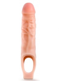 Телесная насадка на пенис 9 Inch Cock Sheath Extender - 22,2 см. - Blush Novelties - в Омске купить с доставкой