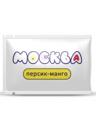 Универсальная смазка с ароматом персика и манго  Москва Вкусная  - 10 мл. - Москва - купить с доставкой в Омске