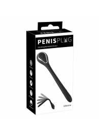 Черный гибкий уретральный стимулятор с вибрацией Vibrating Bendable Dilator - 13,5 см. - Orion - купить с доставкой в Омске
