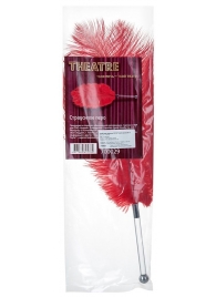 Красное страусовое пёрышко - ToyFa - купить с доставкой в Омске