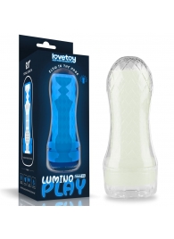 Светящийся в темноте мастурбатор Lumino Play Masturbator Pocketed - Lovetoy - в Омске купить с доставкой