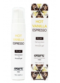 Возбуждающий гель Hot Vanilla Espresso Arousal Gel - 15 мл. - Exsens - купить с доставкой в Омске