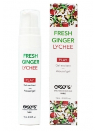 Возбуждающий гель Fresh Ginger Lychee Arousal Gel - 15 мл. - Exsens - купить с доставкой в Омске