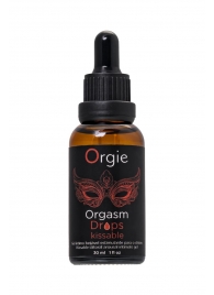 Интимный гель для клитора ORGIE Orgasm Drops Kissable - 30 мл. - ORGIE - купить с доставкой в Омске