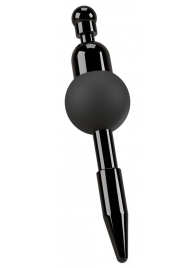 Черный уретральный вибростимулятор Vibrating Penis Plug - Orion - купить с доставкой в Омске