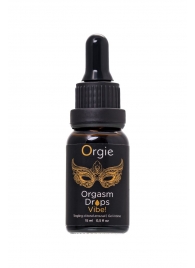 Возбуждающий гель для клитора ORGIE Orgasm Drops Vibe - 15 мл. - ORGIE - купить с доставкой в Омске