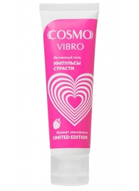 Возбуждающий гель на водно-силиконовой основе Cosmo Vibro с ароматом земляники - 50 гр. - Биоритм - купить с доставкой в Омске