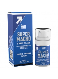 Мужской стимулирующий гель Super Macho - 17 мл. - INTT - купить с доставкой в Омске
